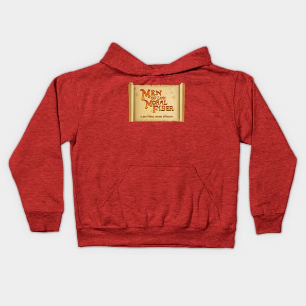 Monkey Island MOLMF Kids Hoodie by menoflowmoralfiber